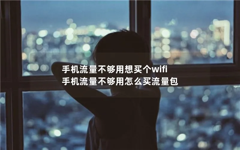 手机流量不够用想买个wifi 手机流量不够用怎么买流量包